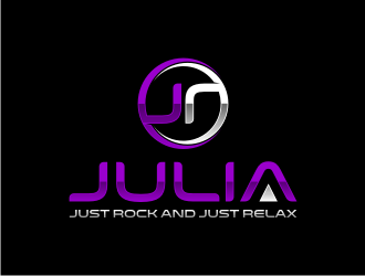 Julia Roth  [logo for bat-mitzvah party] logo design by protein