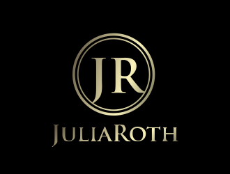 Julia Roth  [logo for bat-mitzvah party] logo design by AisRafa