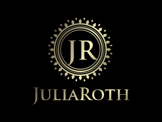 Julia Roth  [logo for bat-mitzvah party] logo design by AisRafa