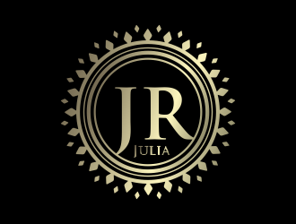 Julia Roth  [logo for bat-mitzvah party] logo design by AisRafa