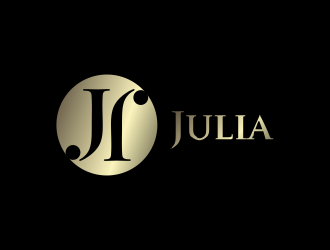 Julia Roth  [logo for bat-mitzvah party] logo design by AisRafa