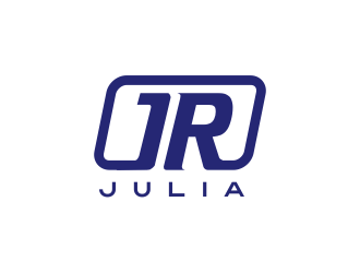 Julia Roth  [logo for bat-mitzvah party] logo design by AisRafa