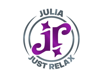 Julia Roth  [logo for bat-mitzvah party] logo design by josephope