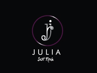 Julia Roth  [logo for bat-mitzvah party] logo design by Foxcody