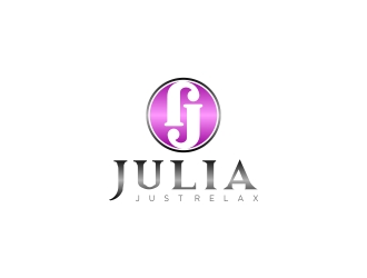 Julia Roth  [logo for bat-mitzvah party] logo design by CreativeKiller