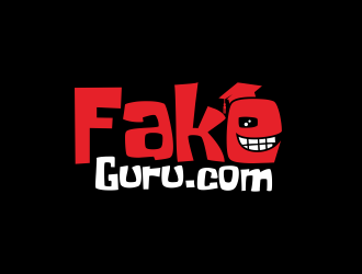FakeGuru.com logo design by andriandesain