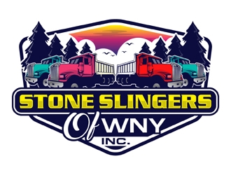 Stone Slingers of WNY, Inc.  logo design by MAXR