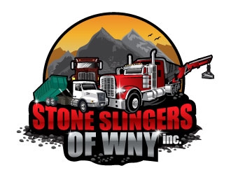 Stone Slingers of WNY, Inc.  logo design by Suvendu