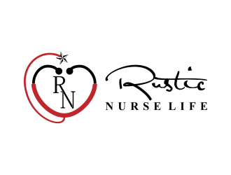 Rustic Nurse Life logo design by savana