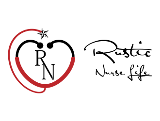Rustic Nurse Life logo design by savana