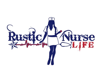 Rustic Nurse Life logo design by gogo