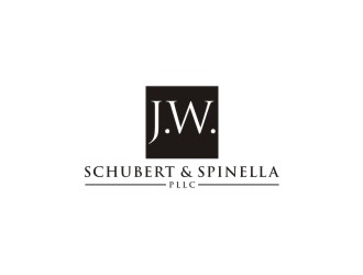J.W. Schubert & Spinella, PLLC logo design by bricton