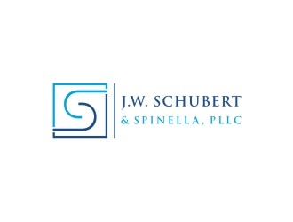 J.W. Schubert & Spinella, PLLC logo design by bricton