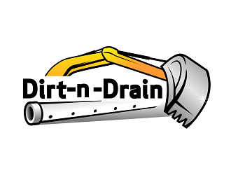 Dirt-N-Drain logo design by haze