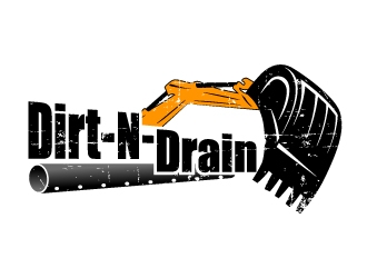 Dirt-N-Drain logo design by abss