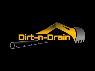 Dirt-N-Drain logo design by qqdesigns