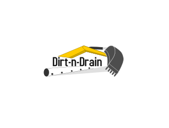 Dirt-N-Drain logo design by iorozuya