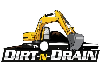 Dirt-N-Drain logo design by Vincent Leoncito