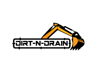 Dirt-N-Drain logo design by keptgoing