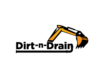 Dirt-N-Drain logo design by keptgoing