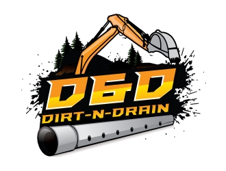 Dirt-N-Drain logo design by gogo