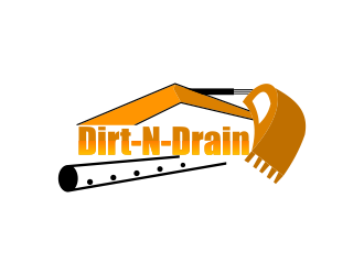 Dirt-N-Drain logo design by haidar