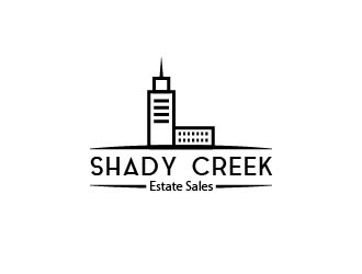 Shady Creek Estate Sales logo design by chumberarto
