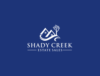 Shady Creek Estate Sales logo design by kaylee