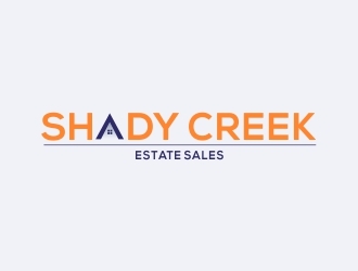 Shady Creek Estate Sales logo design by careem