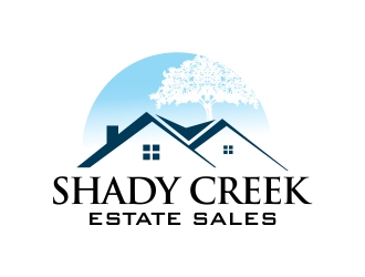Shady Creek Estate Sales logo design by cikiyunn