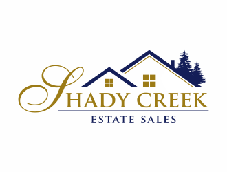 Shady Creek Estate Sales logo design by ingepro