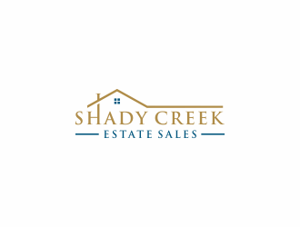 Shady Creek Estate Sales logo design by checx