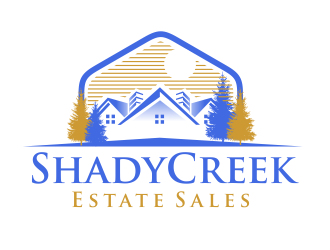 Shady Creek Estate Sales logo design by AisRafa