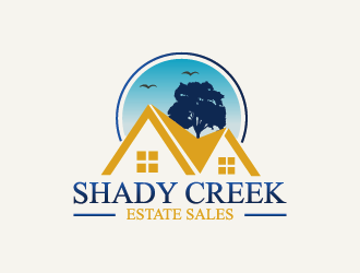 Shady Creek Estate Sales logo design by czars