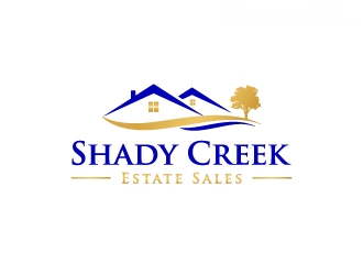 Shady Creek Estate Sales logo design by labo