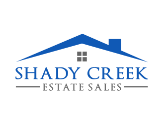 Shady Creek Estate Sales logo design by Djavadesign