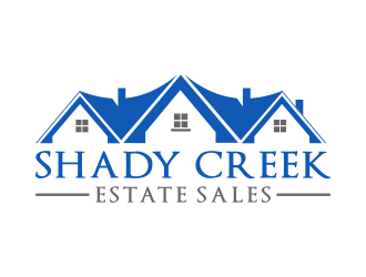 Shady Creek Estate Sales logo design by Djavadesign