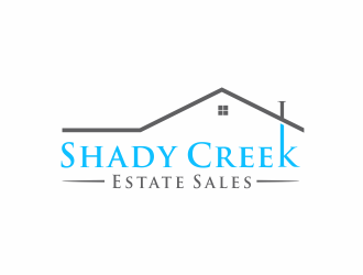 Shady Creek Estate Sales logo design by santrie