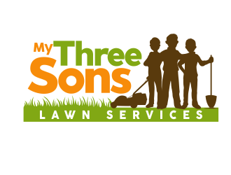 My three sons lawn services  logo design by veron