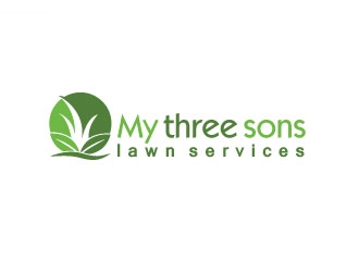 My three sons lawn services  logo design by Webphixo