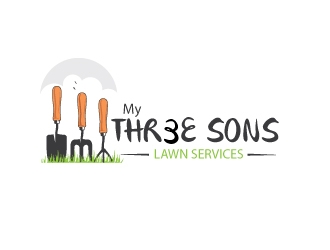 My three sons lawn services  logo design by seabitmedia