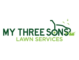 My three sons lawn services  logo design by MonkDesign