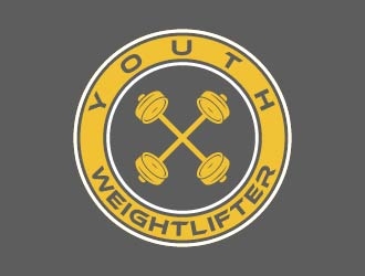 Youth Weightlifter logo design by maserik