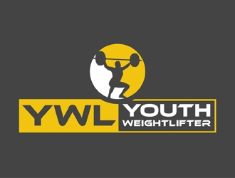 Youth Weightlifter logo design by MAXR