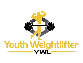 Youth Weightlifter logo design by Dawnxisoul393