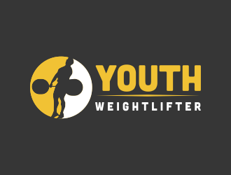 Youth Weightlifter logo design by haidar