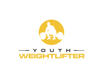 Youth Weightlifter logo design by ammad