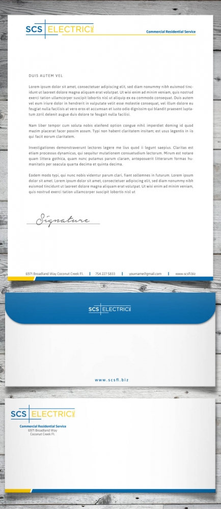 SCS ELECTRIC logo design by scriotx