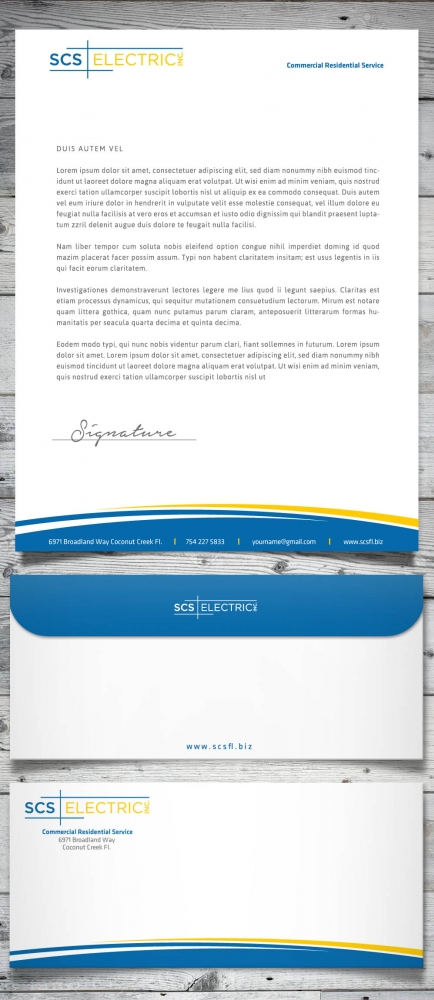 SCS ELECTRIC logo design by scriotx