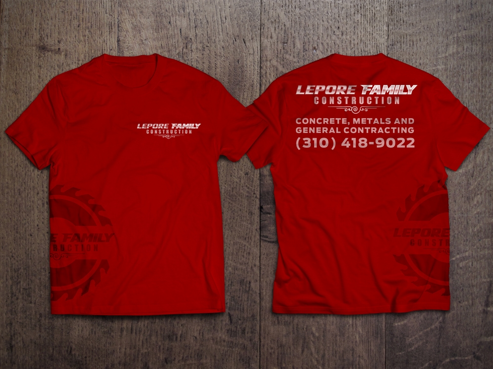 Lepore Family Construction logo design by KHAI